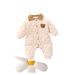 Baby clothing plus cashmere onesie boy baby clip cotton warm cotton-padded cartoon fashion clothes out_viptrois.com