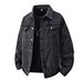 Men's Clothing American Style Handsome Denim Jacket Men's Distressed Retro Men's Cardigan 2025 Autumn And Winter New Thick Washed Jacket Men_viptrois.com