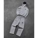 Trendy Streetwear Hoodie & Jogger Set With Zip-Up Design For Men & Women | Casual Pullover Sweatshirt & Lounge Pants_viptrois.com