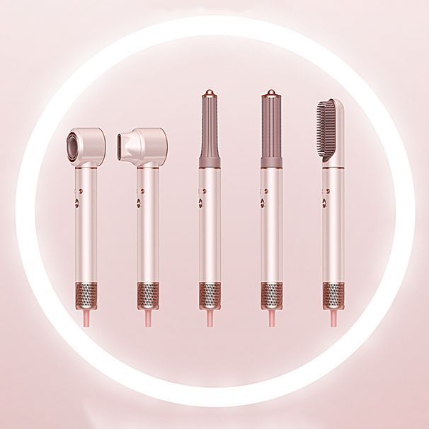 Curling Iron 5-in-1 High-Speed Negative Ion Care Strong Wind High Power Quick-Dry 3-in-1 Hair Dryer_viptrois.com