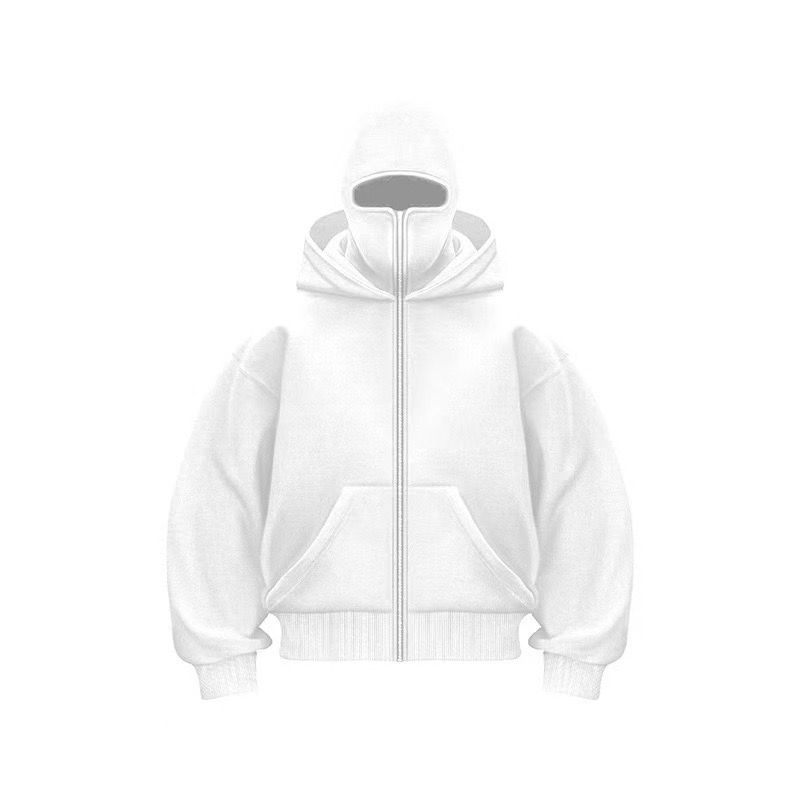 2025 Fashion Spring And Autumn Hoodie Jacket Loose Unisex Top Double Hat Design Hoodie_viptrois.com
