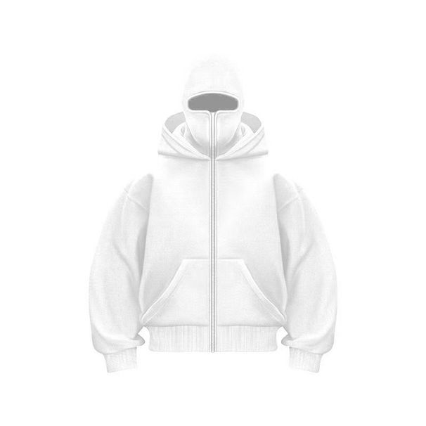 2025 Fashion Spring And Autumn Hoodie Jacket Loose Unisex Top Double Hat Design Hoodie_viptrois.com