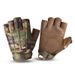 Tactical gloves Half-finger riding gloves Mountaineering protective motorcycle sports gloves for men outdoor off-road fingertip tactical gloves_viptrois.com