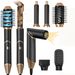 Airstyler & Set 5 In 1 Hairstyler Blow Iron Air-automatically Hot Air Round Curling Straightening Brush Styling Brushes_viptrois.com