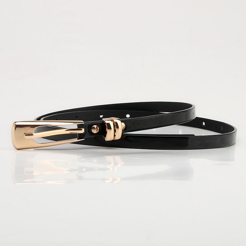 thin belt alloy buckle fashion versatile coat dress decorative slim belt_viptrois.com