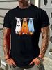 Whippet Halloween T Shirt Ghost Costume Dog Lovers Owner Present Greyhound Apparel Spooky Versatile Unisex Top For Everyday Wear Graphic_viptrois.com