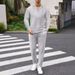 Men's Clothing Waffle-Knit Blazer & Pants Set – Premium Textured Suit For Men (Khaki/Black/Navy, S-XXXL)_viptrois.com