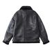 Men’s Plus Size Hooded Winter Jacket – Waterproof Cotton Coat, Loose Fit & Warm (Black/Brown, 4XL-11XL, Up To 360 Lbs)_viptrois.com