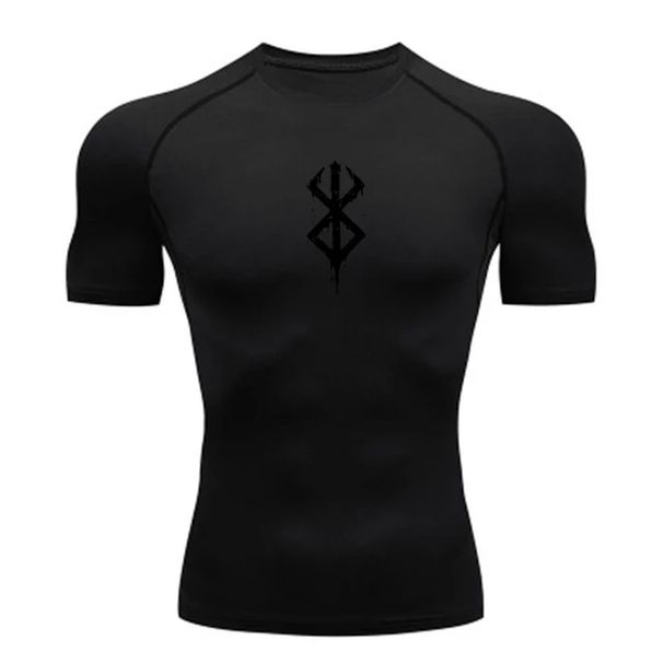Anime Herren Kompressionsshirt Fitness Sport Laufhose Gym T-Shirts Athletisches Workout Quick Dry Tops T-Shirt Sommer_viptrois.com