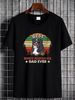 Mens Best Bernese Mountain Dog Dad Ever T Shirt S-4XL Summer Casual Comfortable Designer Clothes Fashion Top For Everyday Wear Unisex Versatile_viptrois.com