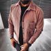 Men's Stylish Checkered Long Sleeve Shirt - Breathable Cotton Blend, Slim Fit, Casual & Office Wear, Multiple Colors & Sizes_viptrois.com