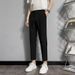 Men's Clothing trousers literary fashion summer trend nine point trousers new men's trendy loose lazy youth popular_viptrois.com
