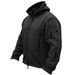Cross-border Men's Outdoor Thermal Liner Fleece Jacket Men's Cold-proof Jacket Trench Hat Jacket Solid Color Hooded Jacket_viptrois.com