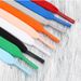 Shoelace Polyester Solid Color Flat Double Hollow Shoelace 8mm_viptrois.com