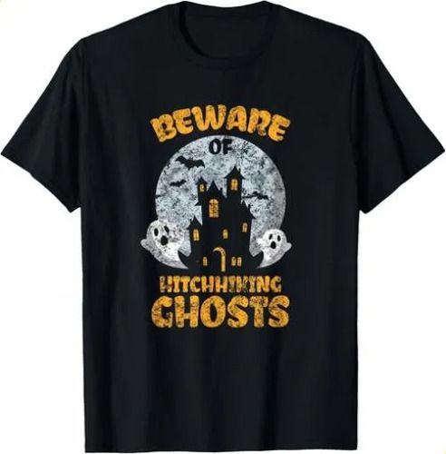 T-shirtt-shirtvintage 2026 Beware Of Hitchhiking Ghosts Fun Hallo_viptrois.com
