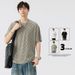Men's Clothing New Men's T Shirt Short Sleeve Summer Thin Breathable Trend High End Full Print Short Sleeve Large Size Men's T Shirt_viptrois.com