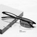 Half Frame Anti-blue Photochromic Men's Autozoom Progressive Multi-focus Bifocal Reading Glasses_viptrois.com