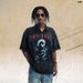 American-style Dragon Print Distressed POLO Collar Short-sleeve Men's Summer Trendy Loose T-shirt_viptrois.com