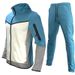 trendy casual sports men's clothing can be customized with spring and autumn hooded cardigan jacket pants set_viptrois.com