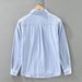 Fresh Embroidered Long Sleeved Shirt For Men, Fashionable And Versatile, Artistic And Casual Loose Top_viptrois.com
