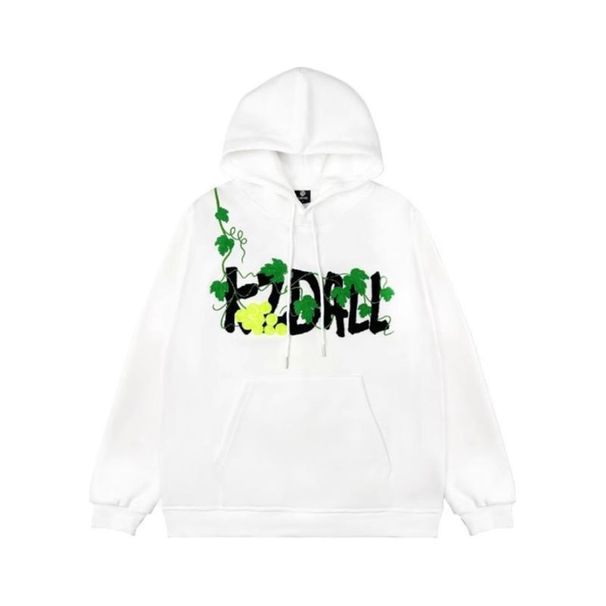 Hooded Sweater Men's And Women's 2025 Spring And Autumn Design Sense Thin High Street Loose Casual Versatile Top_viptrois.com