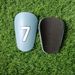Adjustable Soccer Shin Guards With Player Number Designs (7,9,10,17) - Lightweight Plastic Leg Protection For Football, Basketball & Volleyball_viptrois.com