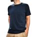 Men's Clothing European And American Summer Men's Short Sleeved Large Size Solid Color Button Pocket Henry Collar T Shirt European And American Style_viptrois.com