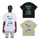 American High Street Graffiti Letter Short-sleeved T-shirt Men's And Women's Same Summer Trendy Casual T-shirt Top_viptrois.com