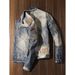 Spring And Autumn Cowboy Men's Korean Edition Jacket Youth Boutique Seam Patch Trendy Brand Top_viptrois.com