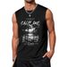 Men's Clothing Summer Men's Beach Vest Beach Tree 3d Printing Trendy T Shirt Short Sleeves_viptrois.com