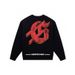 Doberman Print Heavy Cotton Unisex High Street Crew Neck Long Sleeve Sweatshirt_viptrois.com