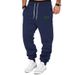 Men's Fleece-Lined Casual Jogger Pants With Drawstring - Winter Warmth, Comfortable & Stylish Sweatpants For Everyday Wear_viptrois.com