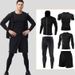 Men's Clothing Fitness Clothes High Elastic Basketball Sports Suit Running Quick Drying Breathable Tights Training Clothes_viptrois.com