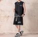Men's Summer Cool Breathable Sleeveless T-Shirt And Shorts Two-Piece Set Plus Size Fashion Sports Casual Outfit_viptrois.com