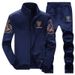 Men's Clothing Outdoor Sports Suit Men's Fashion Slim-fit Baseball Suit Casual _viptrois.com