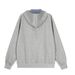 Two-Piece Plaid Patchwork Shirt Collar Hooded Sweatshirt Men's Trendy Brand Design Sense Personality Half Cardigan_viptrois.com
