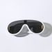 Kid's Clothing Children's Sunglasses Internet Celebrities' Same Style One Piece Large Frame Toad Glasses Personality Hip Hop Children's Sunglasses_viptrois.com