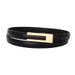 Women High-End Fashion Simple Decoration Dress Korean Style Versatile Slim Waist Belt For Ladies_viptrois.com
