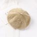 Autumn Winter Korean Style Trendy British Solid Color Painter Hat Knitted Ins Rabbit Fur Beret For Women_viptrois.com