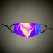 2025 Winter Fashion Halloween Colorful Reflective Mask_viptrois.com