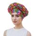 New Headscarf Hat Fantasy Color Muslim Hat Ladies Forehead Braid Hat Turban_viptrois.com