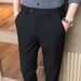 Pulse Men's Suit Pants Spring Autumn Formal New Business European American Slim Fit Solid Color Casual Trousers Wholesale_viptrois.com