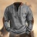 2024 Printed Men's 3D Half-Zip Rubber Teeth Zipper Sweatshirt Long Sleeve_viptrois.com