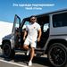 Men's Round Neck Casual Sports Suit Short Sleeved Two Piece Set Popular Jacquard New Summer Style_viptrois.com
