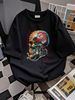 T-shirt 3D Rock Chang Original Antichrist Skull Glow In The Dark Unisex Comfortable Streetwear Top For Everyday Wear Versatile Summer Homme_viptrois.com