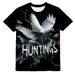 Men's Clothing Men's T Shirt Cotton Short Sleeve Cool Pigeon 3D Printing Direct Injection Men's Punk Hip Hop Street Top_viptrois.com