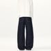 Men's Clothing Retro Scimitar Pants Men's Niche Design Wide Leg Loose And Handsome Original Denim Jeans Couple Pants_viptrois.com