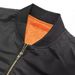 Men's MA-1 Style Bomber Jacket - Military Inspired Slim Fit Nylon Jacket With Stand Collar (6 Colors, XS-XXXL)_viptrois.com