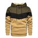 Light Version Solid Color Hoodie Men's Fleece Old Trio Autumn And Winter Warm Fleece Hooded Sweater_viptrois.com