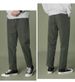 Men's Clothing Thin Solid Color Straight Casual Pants Fashionable and Versatile Cropped Pants_viptrois.com